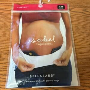 Ingrid + Isabel Bellaband The Original Pregnancy Belly Band NEW in Black